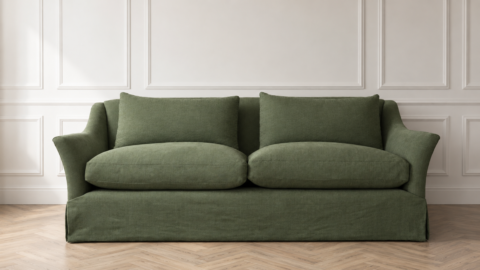 Skirted Francies Sofa