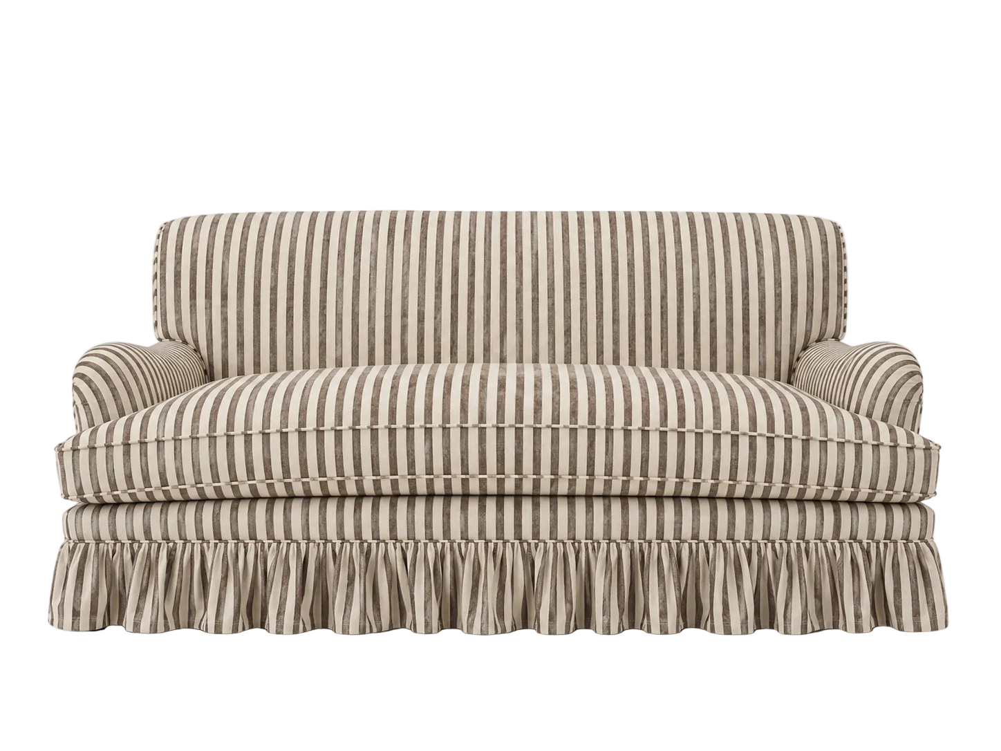 Edwidge Gathered Skirted Sofa