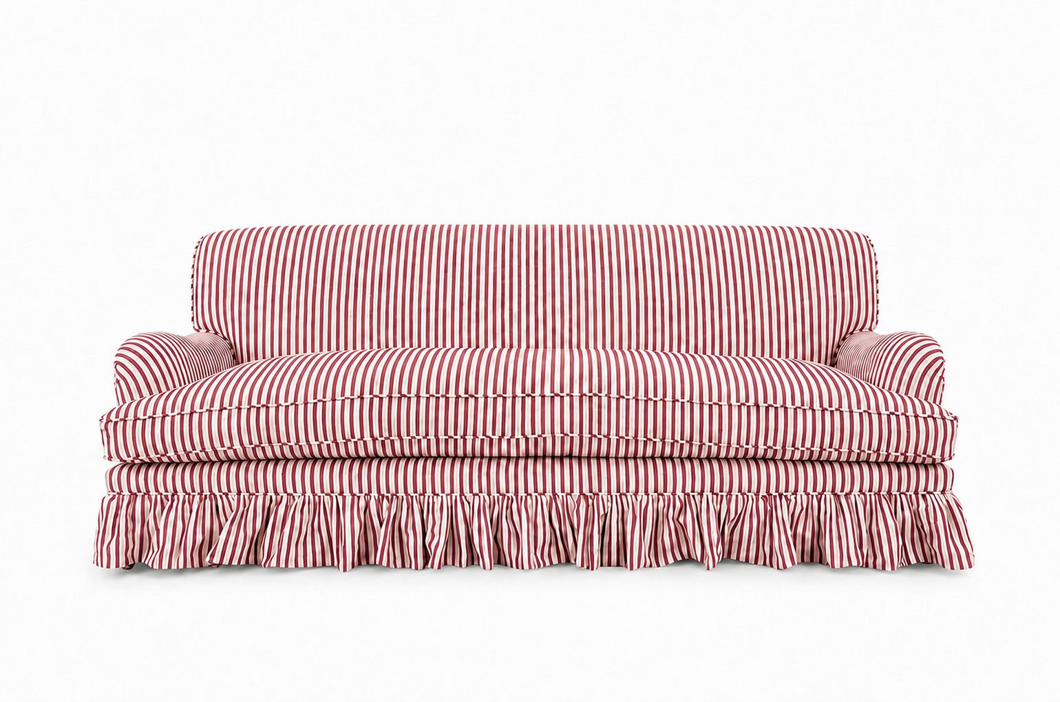 Edwidge Gathered Skirted Sofa