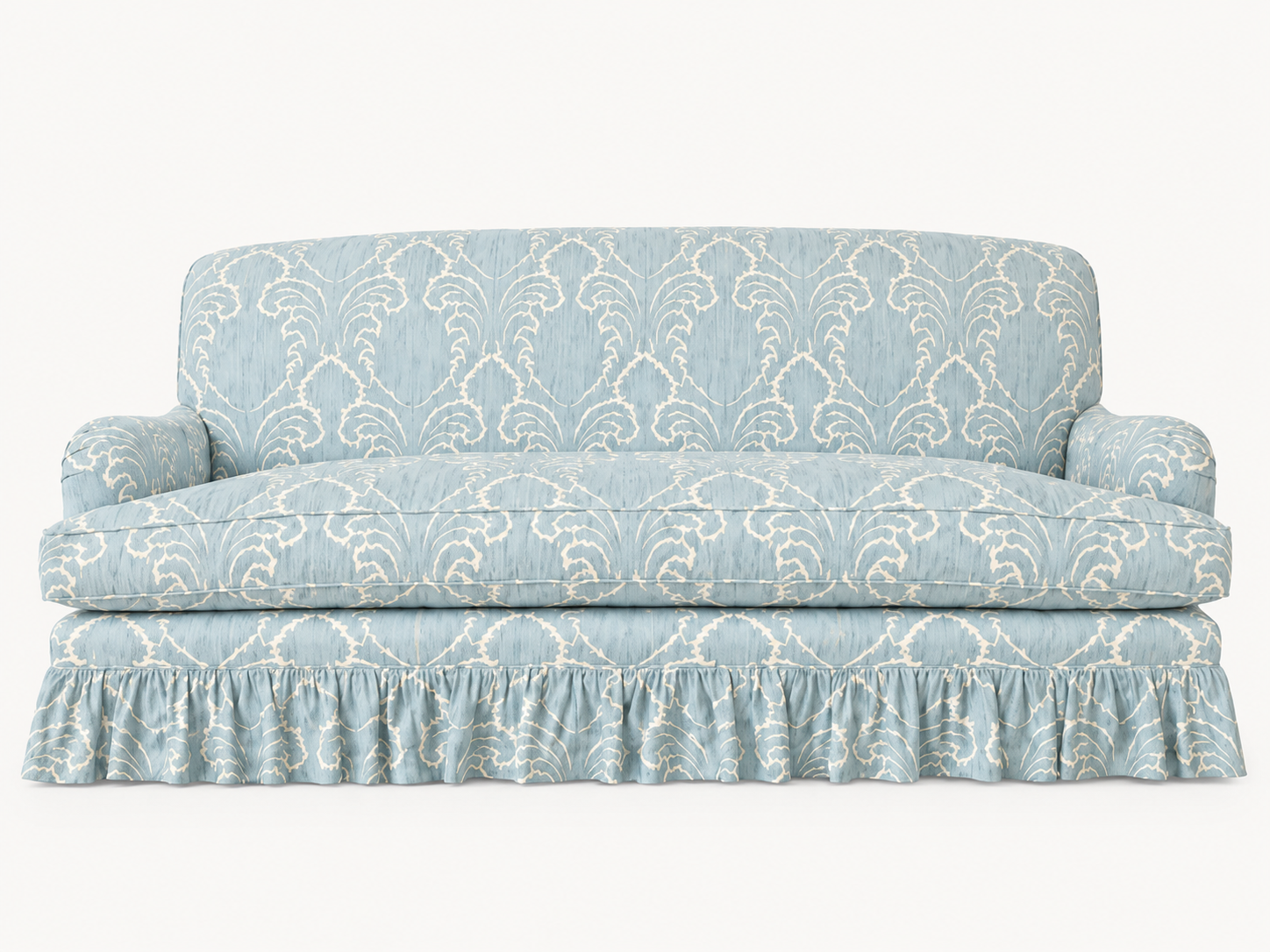 Edwidge Gathered Skirted Sofa