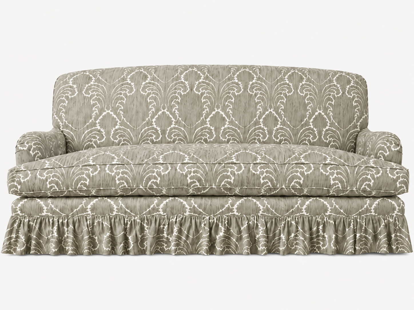 Edwidge Gathered Skirted Sofa
