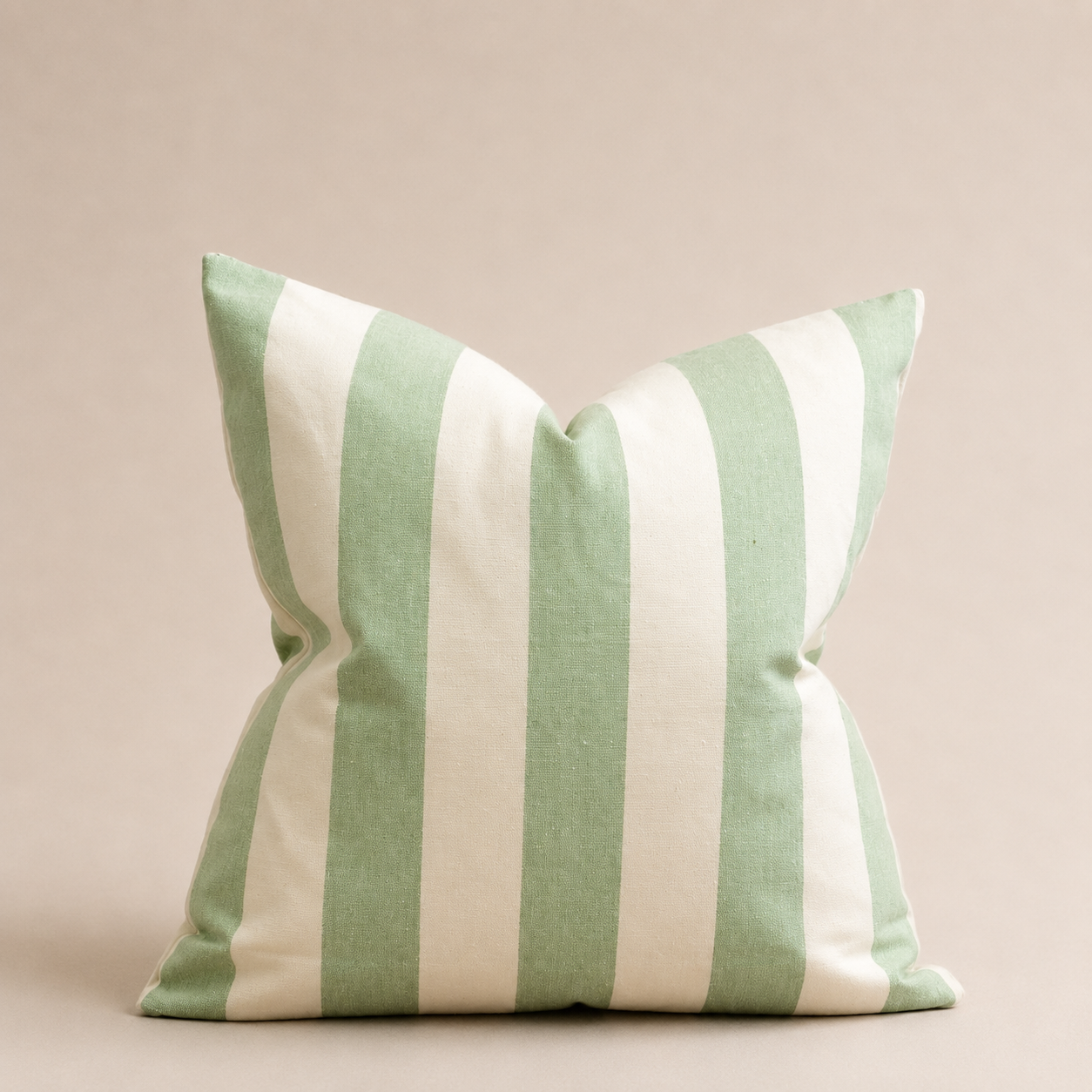 The Sage Stripe Cushion