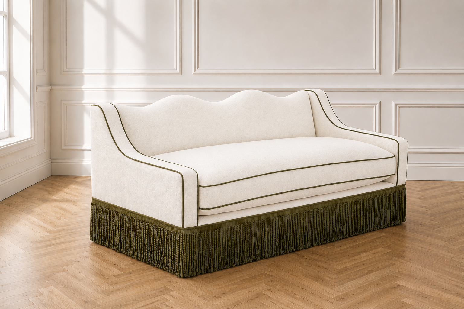 Jaqueline Wavy Sofa