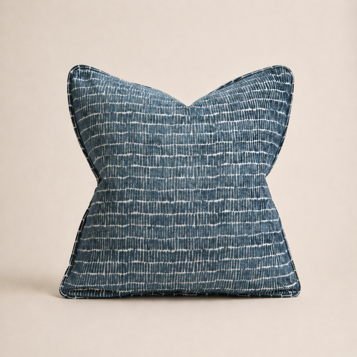 The Blue Velvet Print Cushion