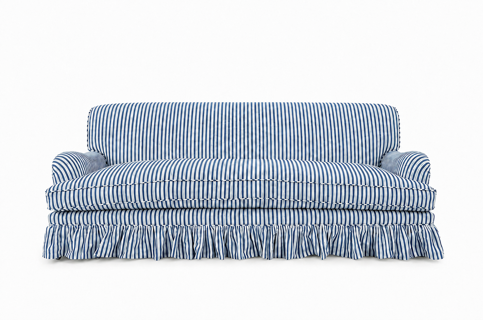 Edwidge Gathered Skirted Sofa