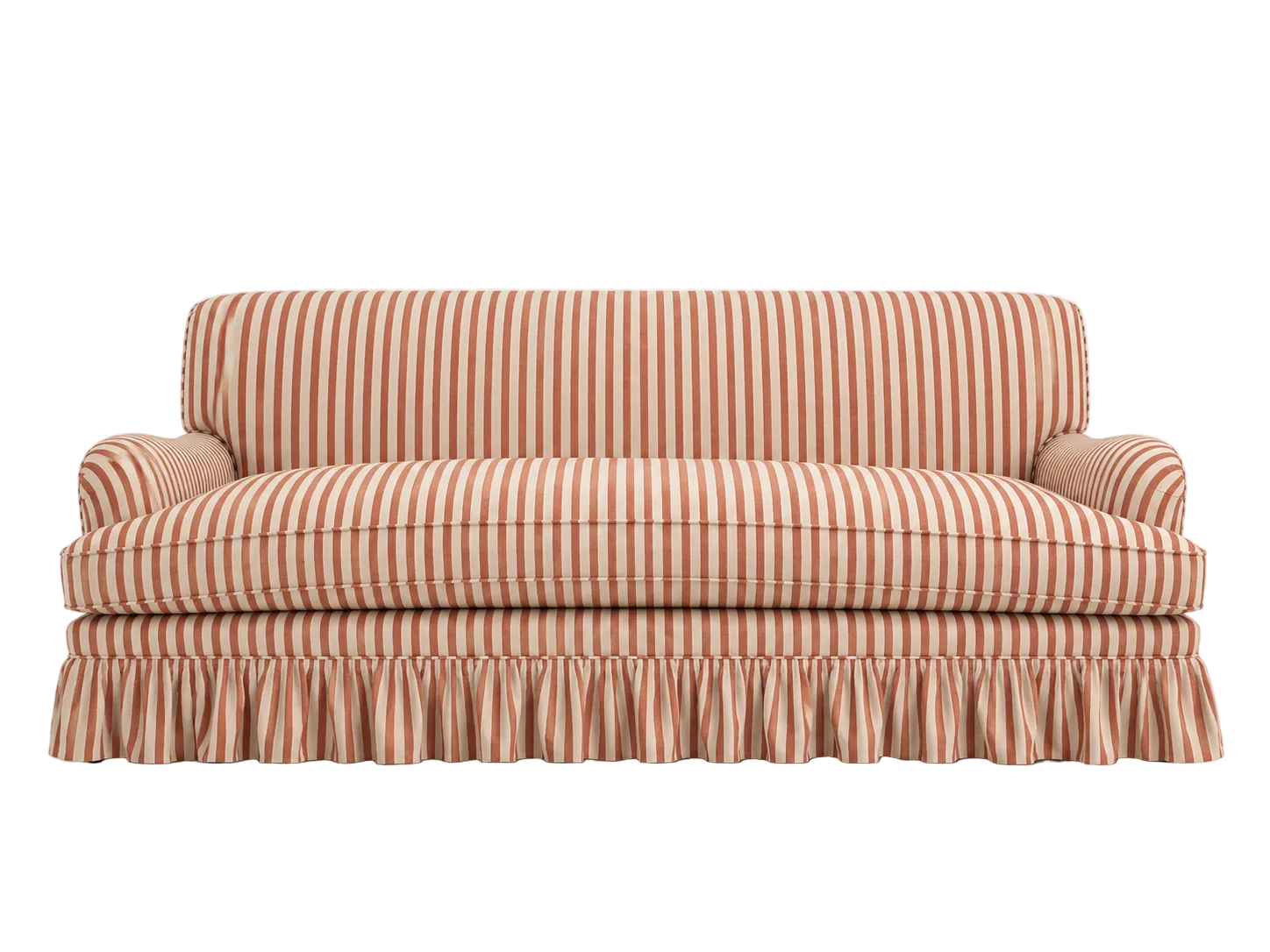 Edwidge Gathered Skirted Sofa