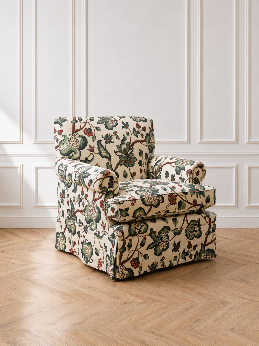 Oxford Skirted Chair