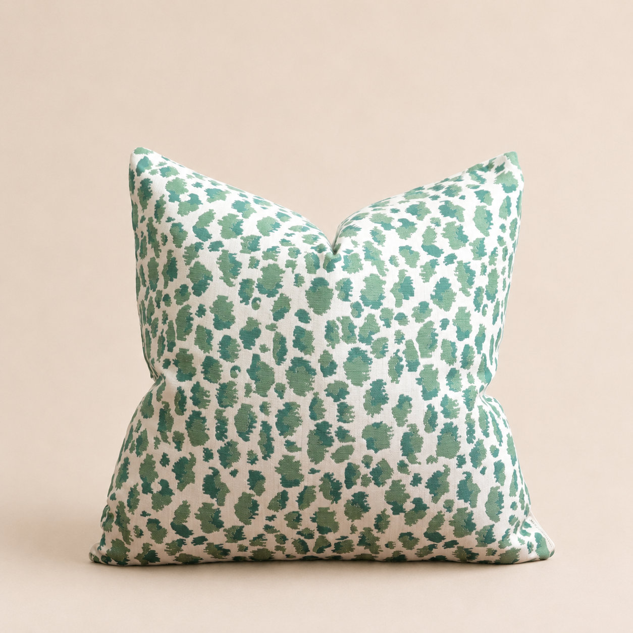 The Green Animal Print Cushion