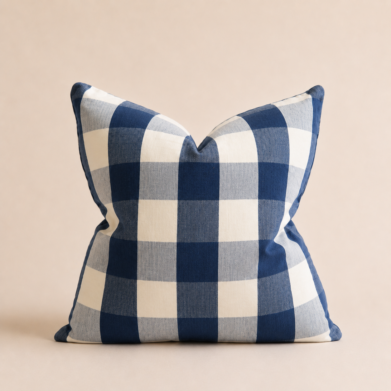 The Oversize Gingham Cushion