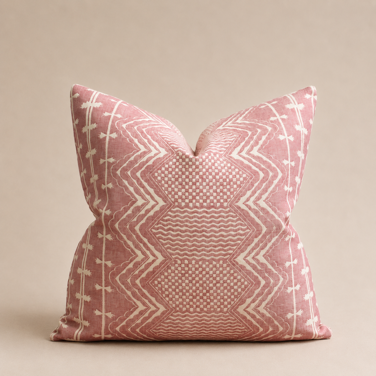 The Rose Geometric Cushion