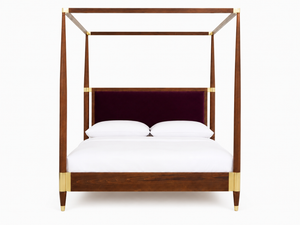 YC Cotton Velvet Aubergine
