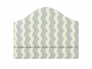 Scrolling Fern Frond – Azure