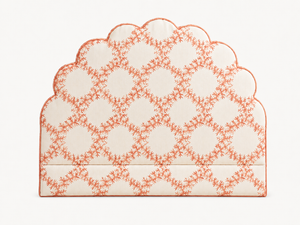 Seaweed Lace – Ruskin Pink on Ivory