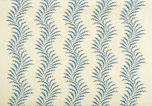 Scrolling Fern Frond – Azure