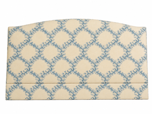 Seaweed Lace – Azure / Blue on Ivory